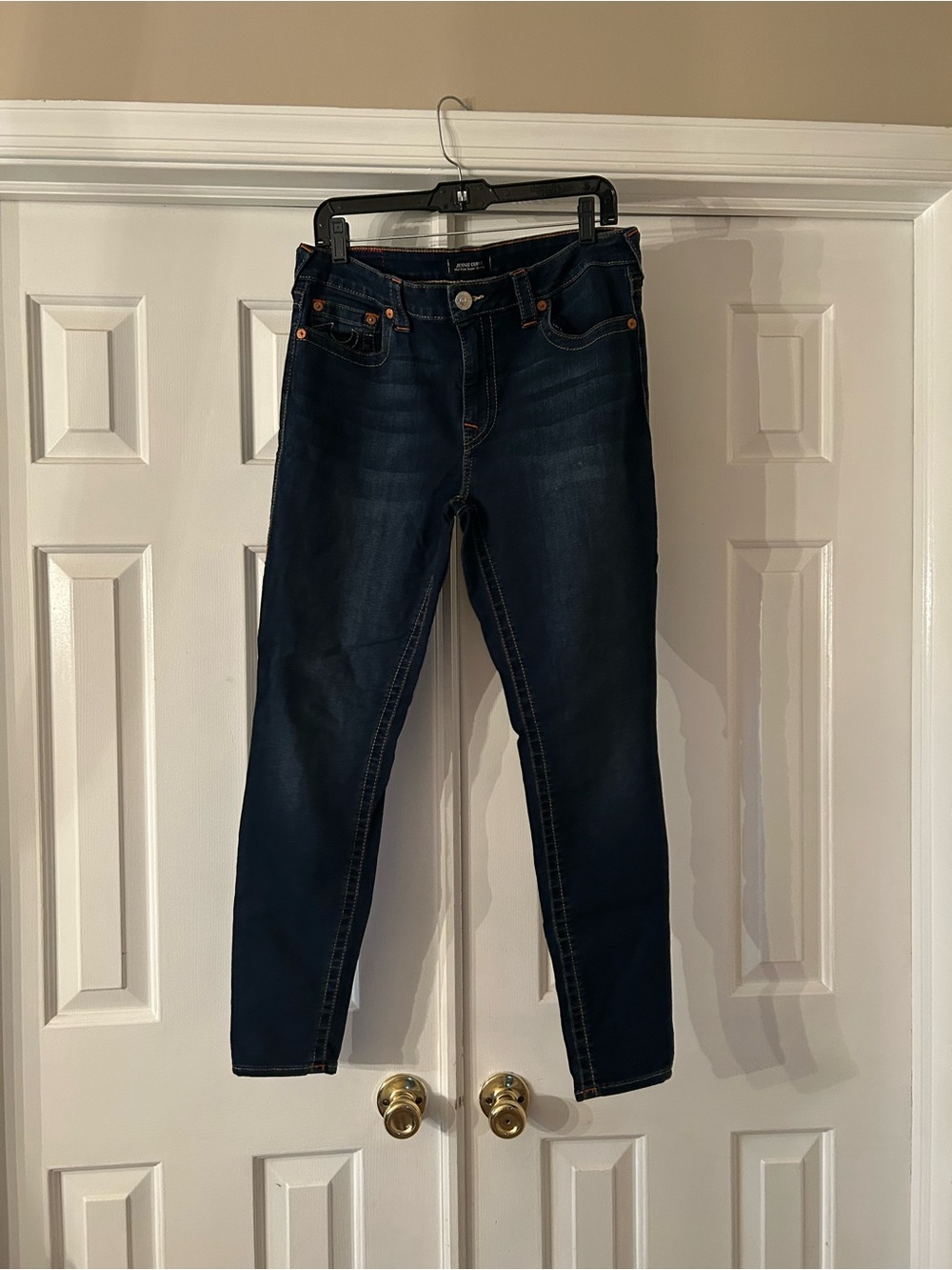 True Religion Jennie Curvy Mid Rise Super Skinny women’s Jeans